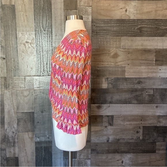 Doncaster open cardigan size 4 festival boho rainbow ruffle Barbie wanderlust - Picture 6 of 11